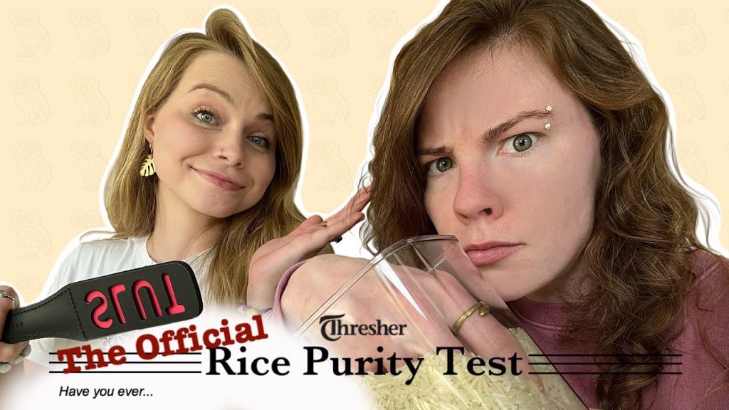 Rice Purity Test: Uncover Your Social Innocence!